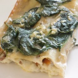 Meat and Spinach Cannelloni
