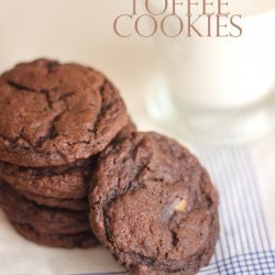 Chewy Toffee Cookies