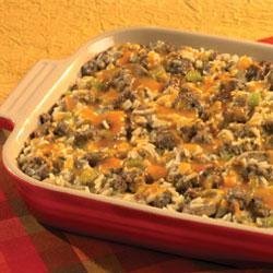 Hearty Sausage and Rice Casserole