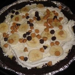 Peanut Butter-Chocolate Banana Cream Pie