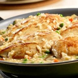 Chicken and Roasted Garlic Risotto
