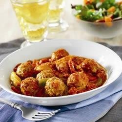 Italian Meatballs and Peppers
