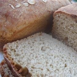 Bread Machine Honey-Oat-Wheat Bread