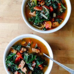 Kale  minestrone  With Sausage