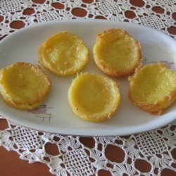 Portuguese Custard Cupcakes