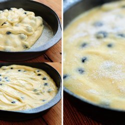 Blueberry Lemon Buttermilk Cake
