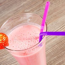 Low Fat Strawberry Smoothie