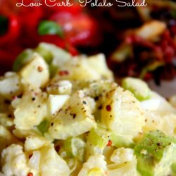 Low Carb  potato  Salad