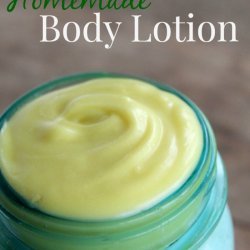 Homemade Body Lotion