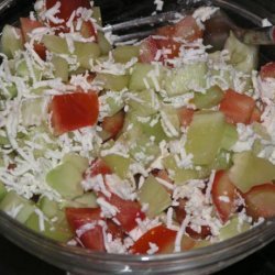 Quick and Easy Mixed Salad With Feta Cheese