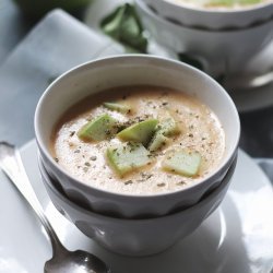 Apple and Cheddar Cheese Soup