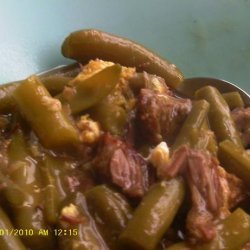Chopped Beef and String Beans (Dow-Jay Ngow-Yok-Soong)