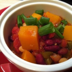 Chili With Squash and Beans