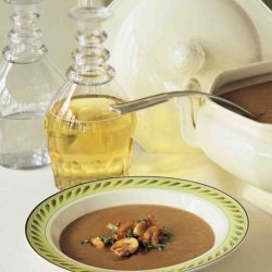 Chestnut and Mushroom Soup