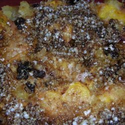Pineapple/Peach Crisp in Crock Pot [gluten/Casein Free]
