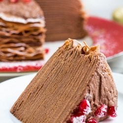 Sweet Chocolate Mousse Cake
