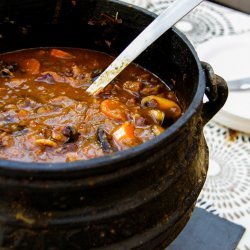 Oxtail  With Red Wine Potjie