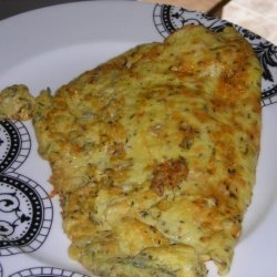 Classic Omelet With Fresh Thyme and Cheddar