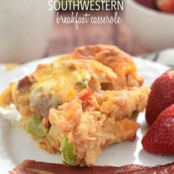 Southwestern Breakfast Casserole