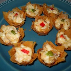 Chicken Appetizer in Phyllo Cups
