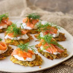 Smoked Trout Canapes