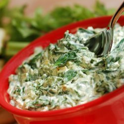 Simple Spinach and Artichoke Dip
