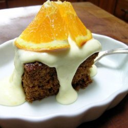 Gingerbread With Citrus Fluff