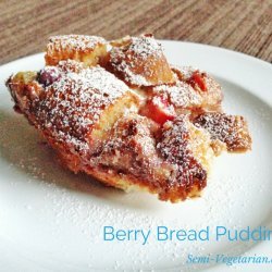Bread  Pudding  With  Berries