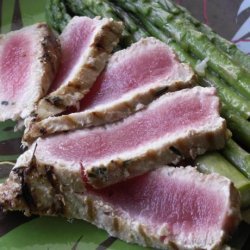 Limoncello Tuna and Asparagus