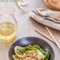 Bok Choy and Noodles