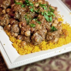 Lamb Tagine With Chickpeas and Apricots