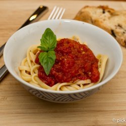 Spaghetti with Roasted Tomatoes