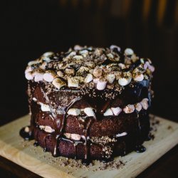 Chocolate S’mores Cake