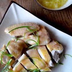Poached Ginger Chicken