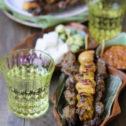 Beef and Chicken Satay