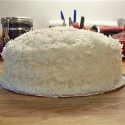 Buttercream-Coconut Cake Icing