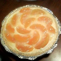 French Peach Pie