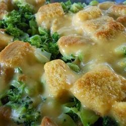 Broccoli Cheese Layer Bake