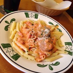 Penne With Five Cheeses