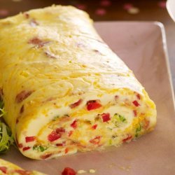 Rolled Bacon Omelet
