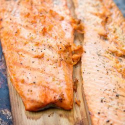 Grilled Cedar Plank Salmon