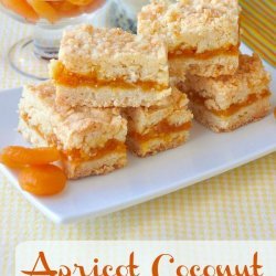 Apricot and Coconut Crumble