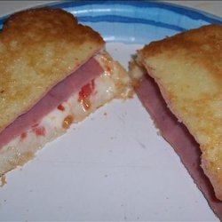 Ham & Swiss Oven Toasted Deli Sandwich