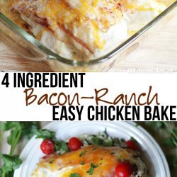 Easy Baked Chicken (4 Ingredients)