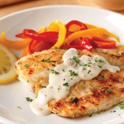 Pan-Fried Fish With Creamy Lemon Sauce for Two