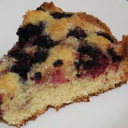 Blackberry Cornmeal Cake