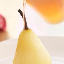 Poached Pears in Wine Sauce