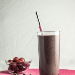 Chocolate Covered Cherries Protein Shake
