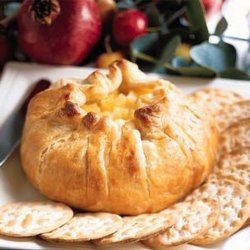 Baked Brie With Apple Compote