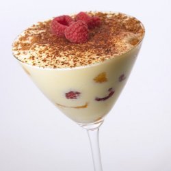 Raspberries With Ricotta Cream